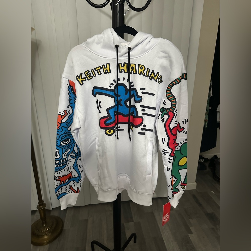 Keith Haring Members Only Art Hoodie
